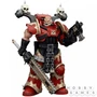 Фигурка JoyToy. Warhammer 40,000: World Eaters. Khorne Berzerker with Eviscerator Chainsword 183308