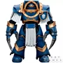 Фигурка JoyToy. Warhammer 30,000: Ultramarines Cataphractii Terminator Squad Terminator with Lightning Claws 153981