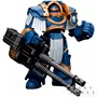 Фигурка JoyToy. Warhammer 30,000: Ultramarines Cataphractii Terminator Squad Terminator with Reaper Autocannon 153980