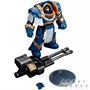 Фигурка JoyToy. Warhammer 30,000: Ultramarines Cataphractii Terminator Squad Terminator with Reaper Autocannon 153980