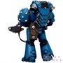 Фигурка JoyToy. Warhammer 30,000: Ultramarines MK VI Tactical Squad Legionary with Bolter & Chainblade 153978