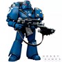 Фигурка JoyToy. Warhammer 30,000: Ultramarines MK VI Tactical Squad Legionary with Bolter & Chainblade 153978