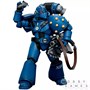 Фигурка JoyToy. Warhammer 30,000: Ultramarines MK VI Tactical Squad Legionary with Bolter & Chainblade 153978