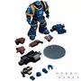 Фигурка JoyToy. Warhammer 30,000: Ultramarines Legion MKIII Tactical Support Squad Legionary with Heavy Bolter 153974