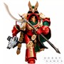 Фигурка JoyToy. Warhammer 30,000: Thousand sons Legion Praetor in Cataphractii Terminator Armour 153971