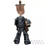 Фигурка JoyToy. Warhammer 30,000: Space Wolves Grey Slayer Pack Grey Slayer With Legion Vexilla 148220