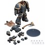 Фигурка JoyToy. Warhammer 30,000: Space Wolves Grey Slayer Pack Grey Slayer With Legion Vexilla 148220