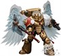 Фигурка JoyToy. Warhammer 40,000: Blood Angels Sanguinary Guard with Encarmine Axe and Inferno Pistol 148216