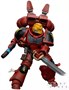 Фигурка JoyToy. Warhammer 40,000: Blood Angels Jump Pack Intercessors Sergeant with Plasma Pistol 148210