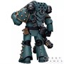 Фигурка JoyToy. Warhammer 30,000: Sons of Horus. MKIV Tactical Squad. Legionary with Flamer 141563