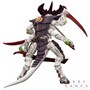 Фигурка JoyToy. Warhammer 40,000: Tyranids Hive Fleet Leviathan. Tyranid Warrior with Boneswords 141545