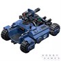 Фигурка JoyToy. Warhammer 40,000: Ultramarines Primaris Invader ATV 141542