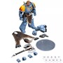 Фигурка JoyToy. Warhammer 40,000: Space Marines Space Wolves Claw Pack. Leader -Logan Ghostwolf 141538