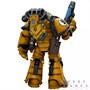 Фигурка JoyToy. Warhammer 30,000: Imperial Fists. Legion MkIII Tactical Squad Sergeant with Power Fist 138619