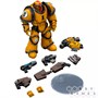 Фигурка JoyToy. Warhammer 30,000: Imperial Fists. Legion MkIII Tactical Squad Sergeant with Power Fist 138619