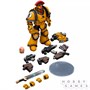 Фигурка JoyToy. Warhammer 30,000: Imperial Fists. Legion MkIII Tactical Squad Sergeant with Power Sword 138617