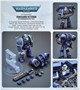Фигурка JoyToy. Warhammer 40,000: Ultramarines Vanguard Veteran with Chainsword and Bolt Pistol 135928