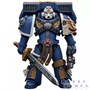 Фигурка JoyToy. Warhammer 40,000: Ultramarines Vanguard Veteran Sergeant 135927