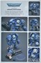 Фигурка JoyToy. Warhammer 40,000: Ultramarines Terminators Brother Orionus 125188