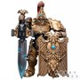 Фигурка JoyToy. Warhammer 40,000: Custodian Guard with Sentinel Blade and Praesidium Shield 125148