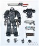 Фигурка JoyToy. Warhammer 40,000: Iron Hands Assault Intercessors Sergeant Kalock 102369