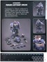 Фигурка JoyToy. Warhammer 40,000: Ultramarines Primaris Lieutenant Amulius 100177