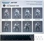 Фигурка JoyToy. Warhammer 40,000: T'au Empire Fire Warrior Team 100169