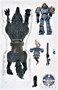 Фигурка JoyToy. Warhammer 40,000: Space Wolves Thunderwolf Cavalry Frode 100167
