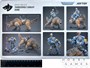 Фигурка JoyToy. Warhammer 40,000: Space Wolves Thunderwolf Cavalry Bjane 100166