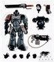Фигурка JoyToy. Warhammer 40,000: Raven Guard Intercessors Brother Nax 100160