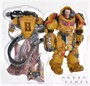 Фигурка JoyToy. Warhammer 40,000: Imperial Fists Third Captain Tor Garadon 100143