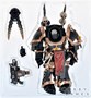 Фигурка JoyToy. Warhammer 40,000. Chaos Space Marines. Black Legion Chaos Terminator Brother Bathalorr 100125