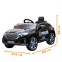 Детский электромобиль Mercedes Police EQC 400 12V 2WD - HL378-BLACK HL378-BLACK-PAINT-POLICE