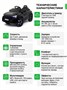 Детский электромобиль Audi RS Q8 6V 2WD - HL518-BLACK-PAINT HL518-BLACK-PAINT-6V