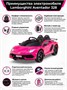 Детский электромобиль Lamborghini SVJ (розовый, 12V) - HL328 HL328-PINK