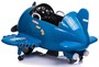 Детский электромобиль - самолет 12V - JJ20201-BLUE JJ20201-BLUE