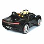 Детский электромобиль Bugatti Chiron (черный лак, 12V) - HL318 HL318-BLACK-PAINT