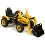 Детский электромобиль трактор на аккумуляторе 12V / желтый - JS328A-Y JS328A-YELLOW