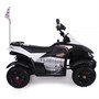 Детский электроквадроцикл Dongma ATV White 12V с кожаным сиденьем - DMD-268A-LUX-W DMD-268A-LUX-WHITE