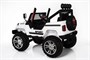 Двухместный полноприводный электромобиль White Jeep 12V 2.4G - S2388-W S2388-WHITE