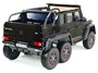 Двухместный электромобиль Mercedes Benz G63 6x6 4WD - ABL1801-BLACK-PAINT ABL1801-BLACK-PAINT