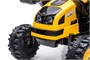 Детский электромобиль трактор с ковшом и прицепом (желтый, 2WD, EVA) - HL389-LUX-YELLOW-TRAILER HL389-LUX-YELLOW-TRAILER