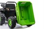 Детский электромобиль трактор с ковшом и прицепом (зеленый, 2WD, EVA) - HL389-LUX-GREEN-TRAILER HL389-LUX-GREEN-TRAILER