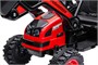Детский электромобиль трактор с ковшом и прицепом (красный, 2WD, EVA) - HL389-LUX-RED-TRAILER HL389-LUX-RED-TRAILER