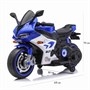 Детский электромотоцикл Ducati (12V, EVA, ручка газа, спидометр) - FT-821-BLUE-WHITE FT-821-BLUE-WHITE