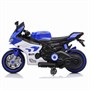 Детский электромотоцикл Ducati (12V, EVA, ручка газа, спидометр) - FT-821-BLUE-WHITE FT-821-BLUE-WHITE