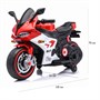 Детский электромотоцикл Ducati (12V, EVA, ручка газа, спидометр) - FT-821-RED-WHITE FT-821-RED-WHITE