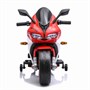 Детский электромотоцикл Ducati (12V, EVA, ручка газа, спидометр) - FT-821-RED-WHITE FT-821-RED-WHITE