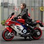 Детский электромотоцикл Ducati (12V, EVA, ручка газа, спидометр) - FT-921-RED-WHITE FT-921-RED-WHITE