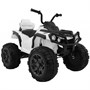 Детский квадроцикл Grizzly ATV 4WD White 12V с пультом управления - BDM0906-4 BDM0906-4-WHITE-RC